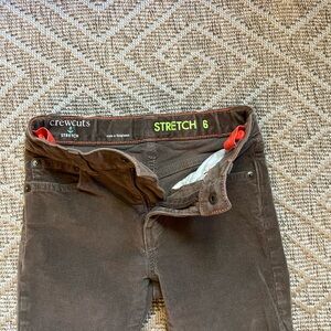 Kids Brown Corduroy Pants (size 6)